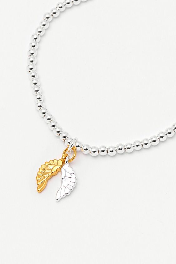 Sienna Wings Bracelet - Sliver Plated