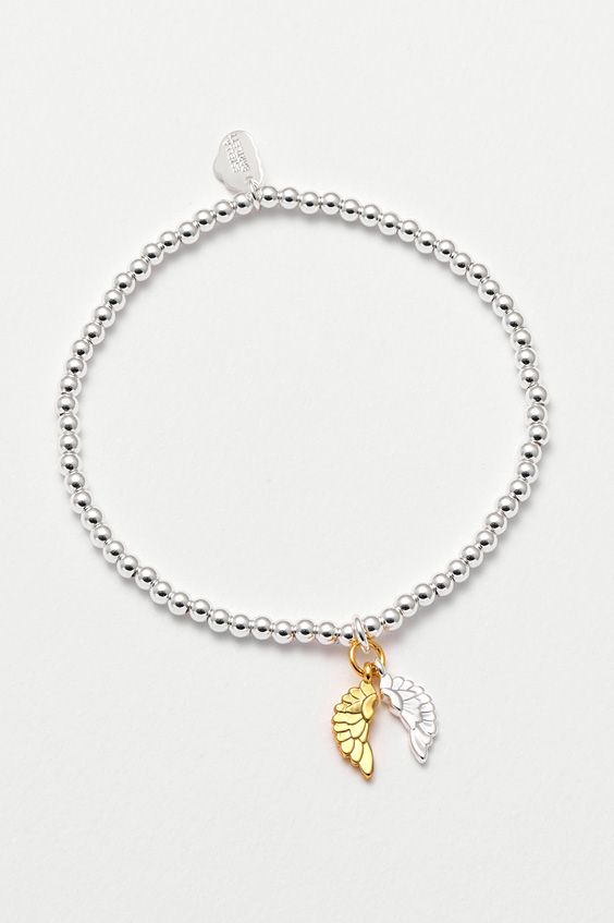 Sienna Wings Bracelet - Sliver Plated