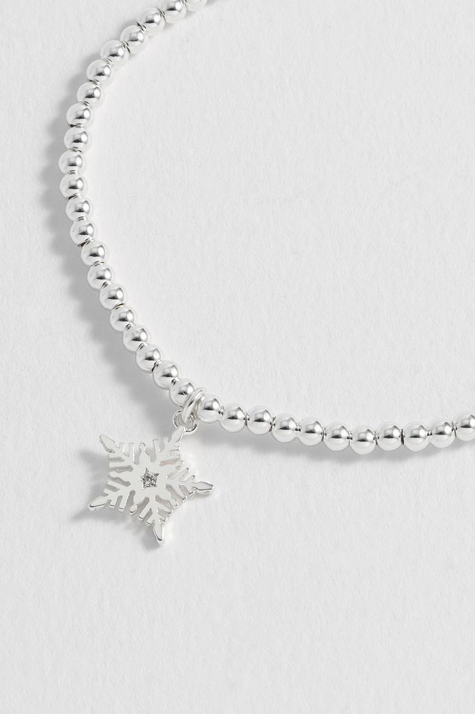 Snowflake Stretch Bracelet