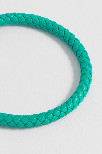 Turquoise Leather Cord Bracelet