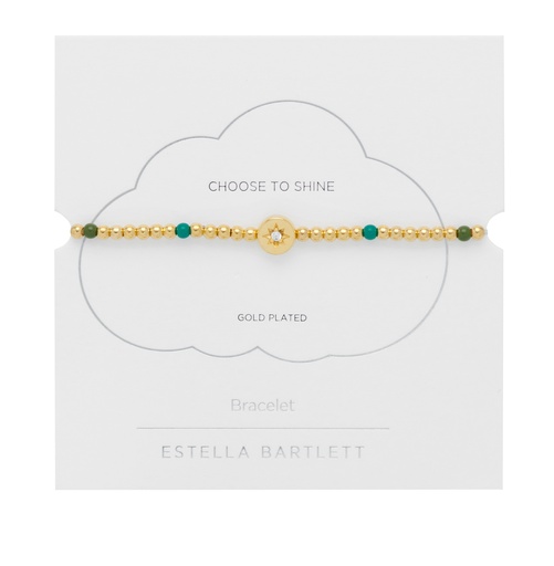 Enamel North Star Bead Bracelet