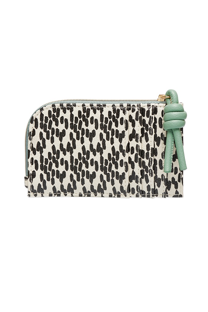 Knot Card Purse - Spot Print