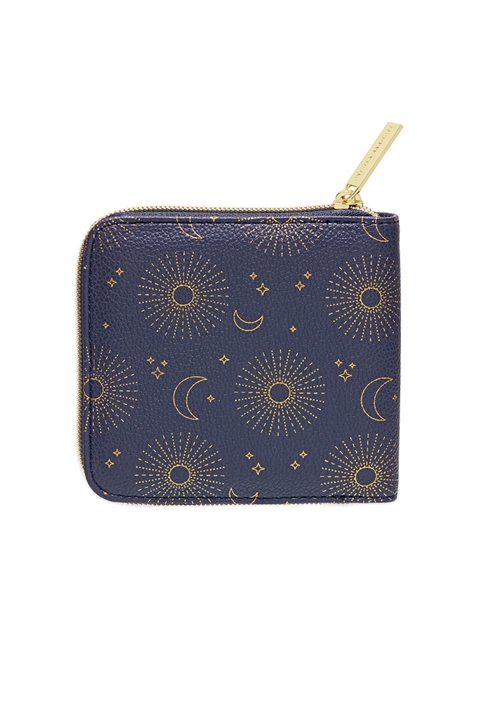 Square Jewellery Purse - Celestial Navy