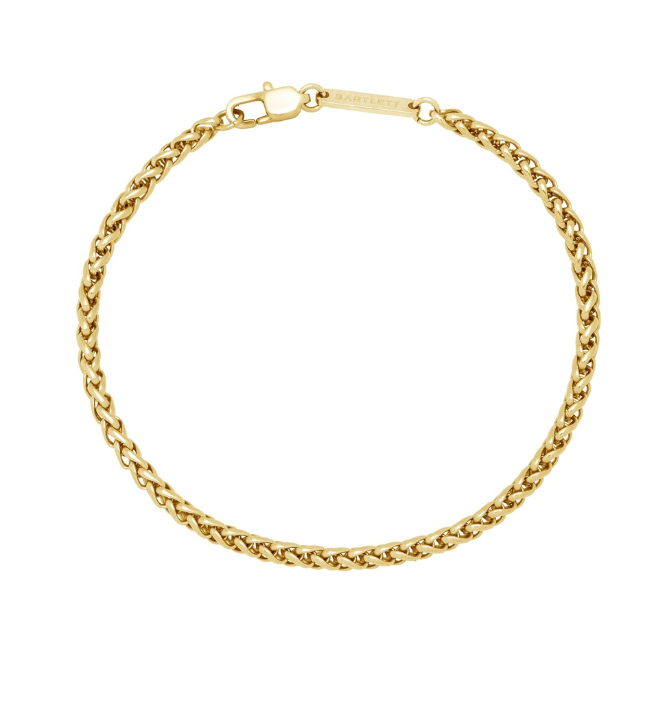 Spiga Chain Bracelet - Gold Finish