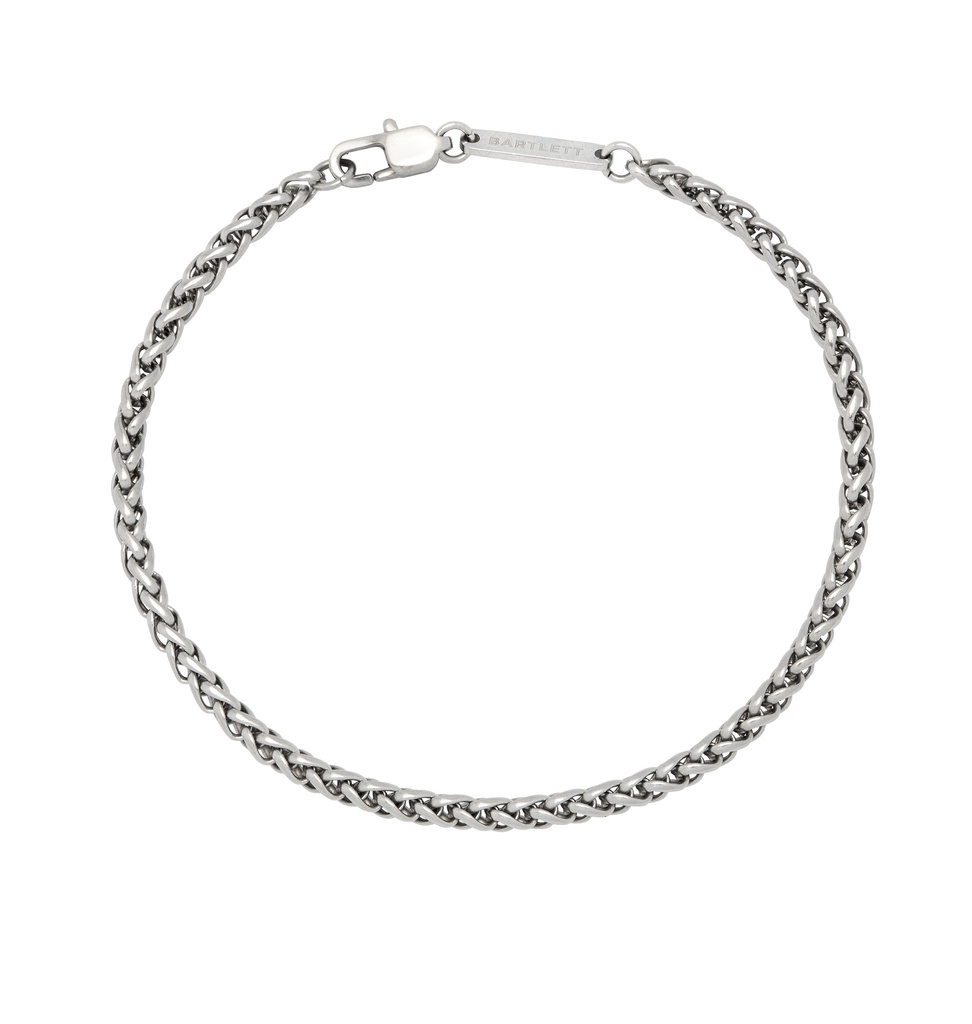 Spiga Chain Bracelet - Steel Finish