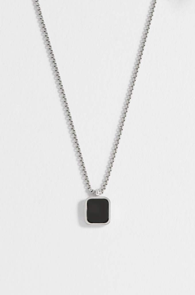 Black Onyx Gemstone Necklace