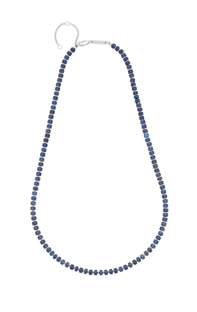 Lapis Rondelle Necklace