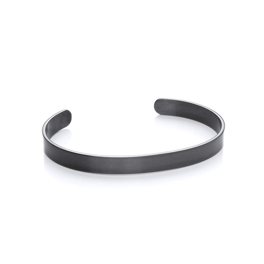 Gunmetal Plated Metal Cuff