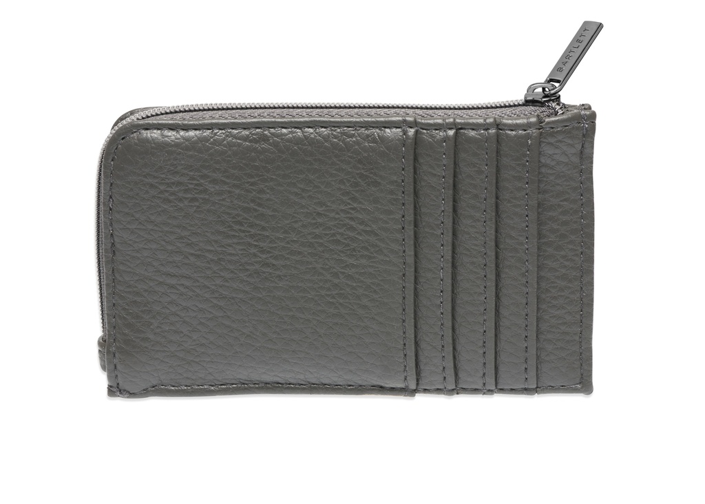 Bartlett Men's Zipped Card Holder - Grey
