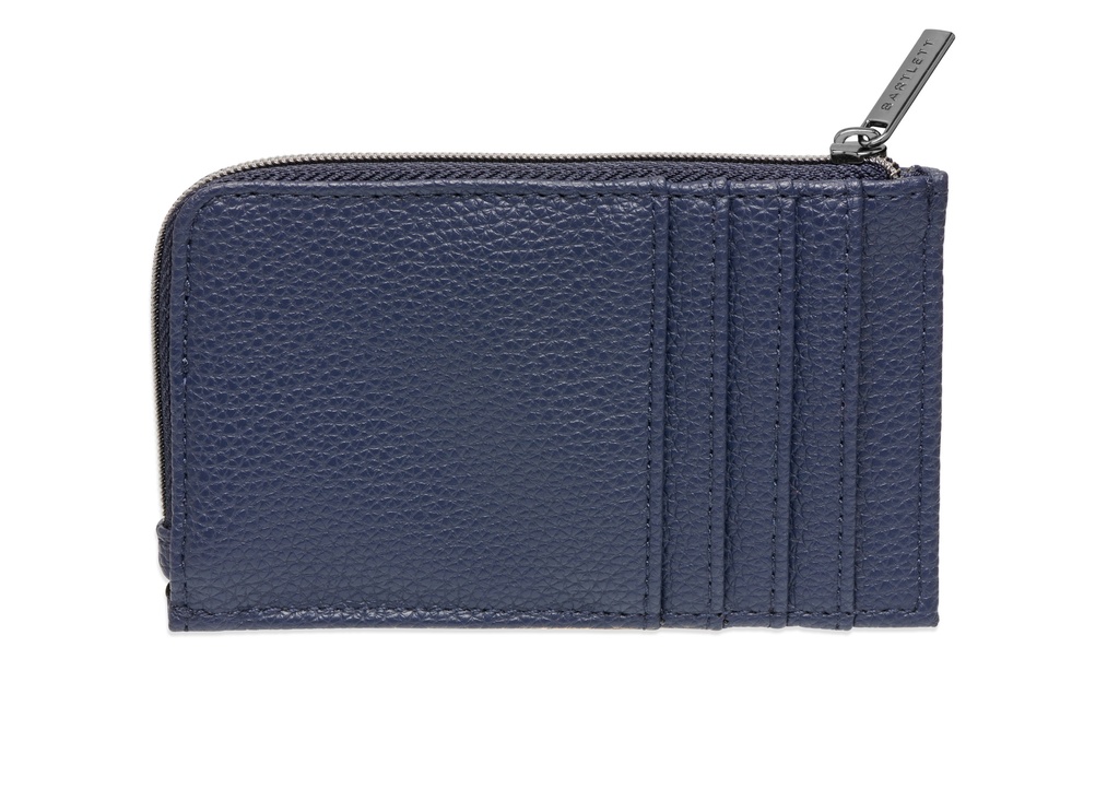 Bartlett Men's Zipped Card Holder - Navy
