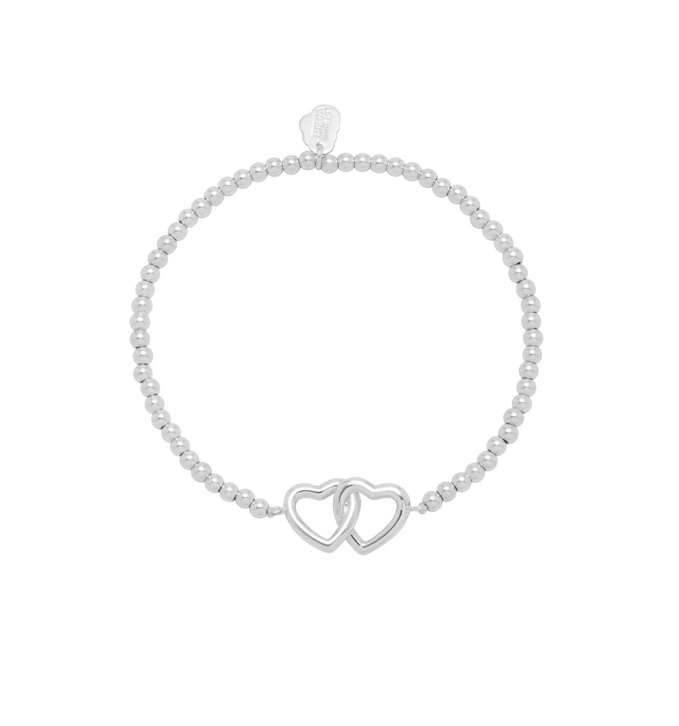 Interlinked Hearts Sienna Bracelet