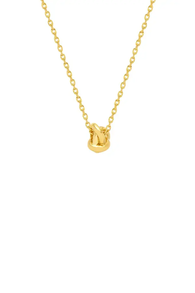 Knot Necklace - Gold Plated
