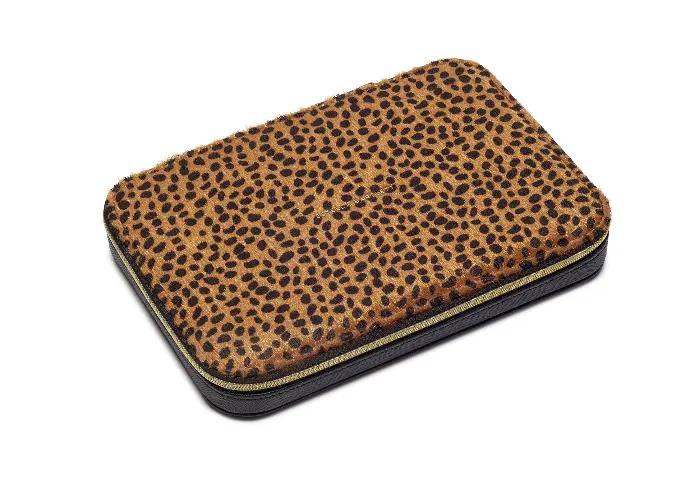 Slim Jewellery Box - Cheetah Print