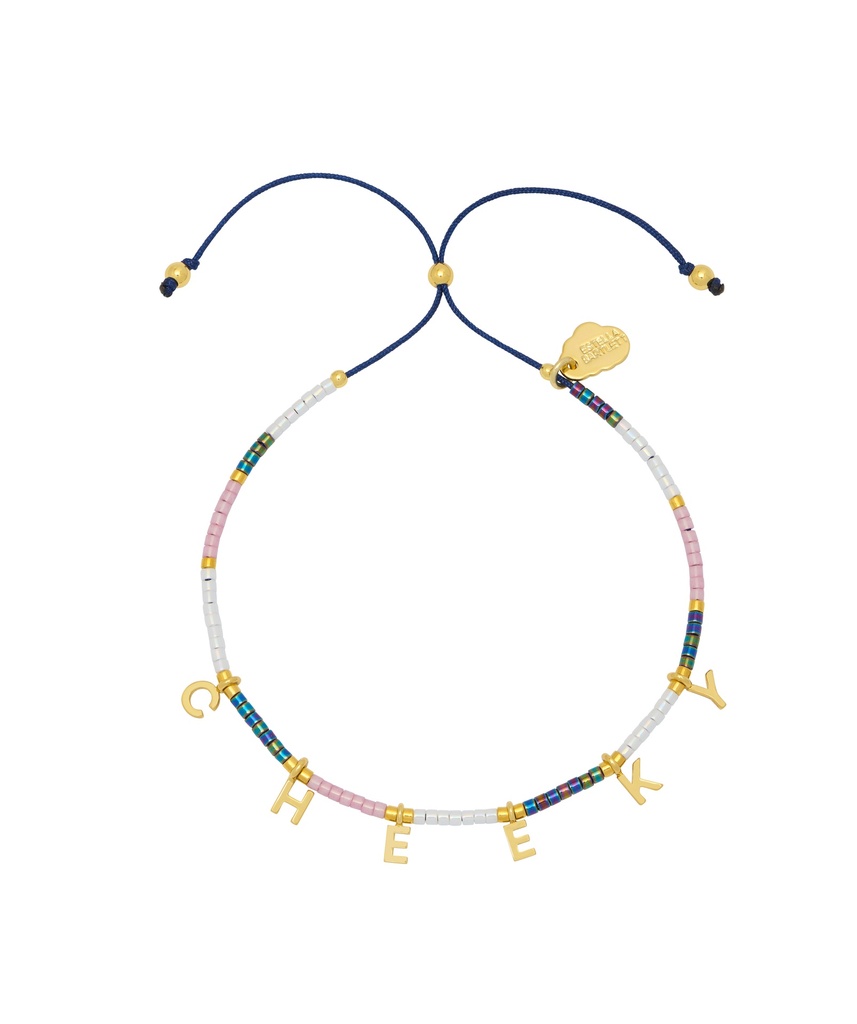 Mixed Miyuki  Cheeky Bracelet - Gold Plated