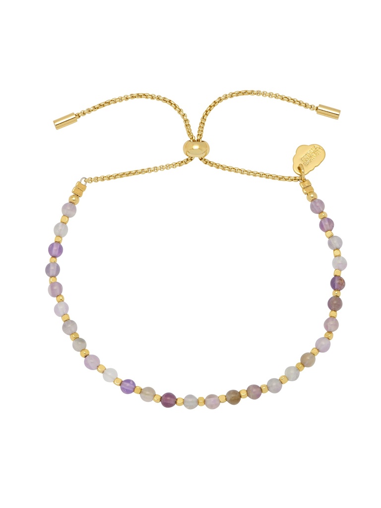 Gemstone Amelia Bracelet - Amethyst