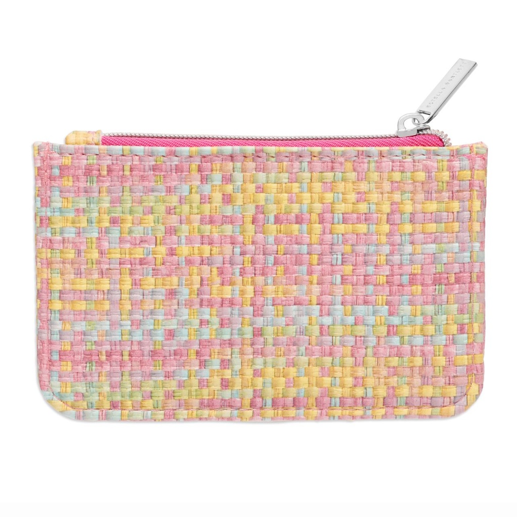 Multi-Colour Weave Card PUrse