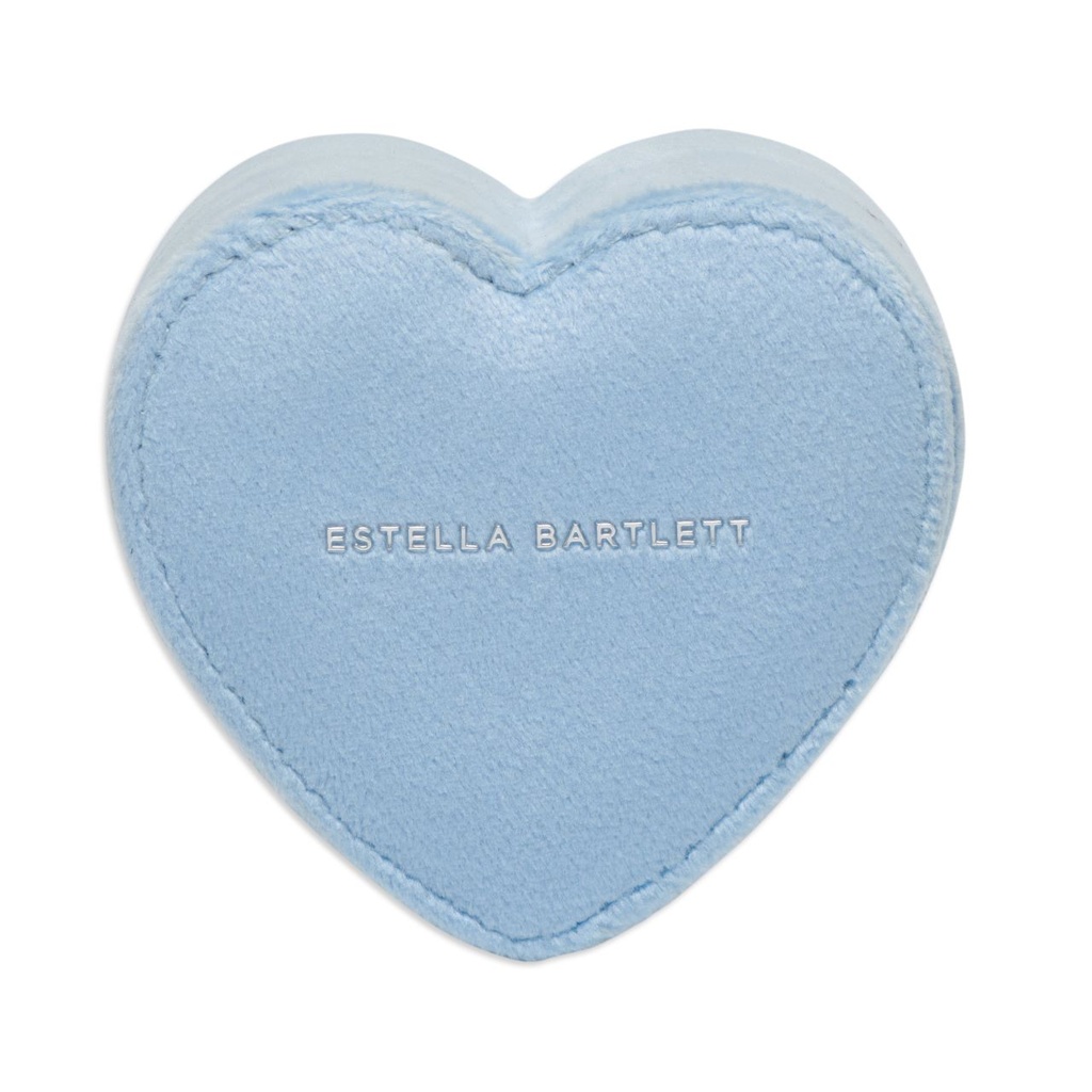 Blue Velvet Mini Heart Box