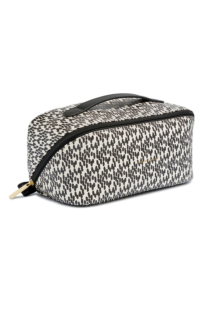 Lay Flat Cosmetic Bag - Spot Print