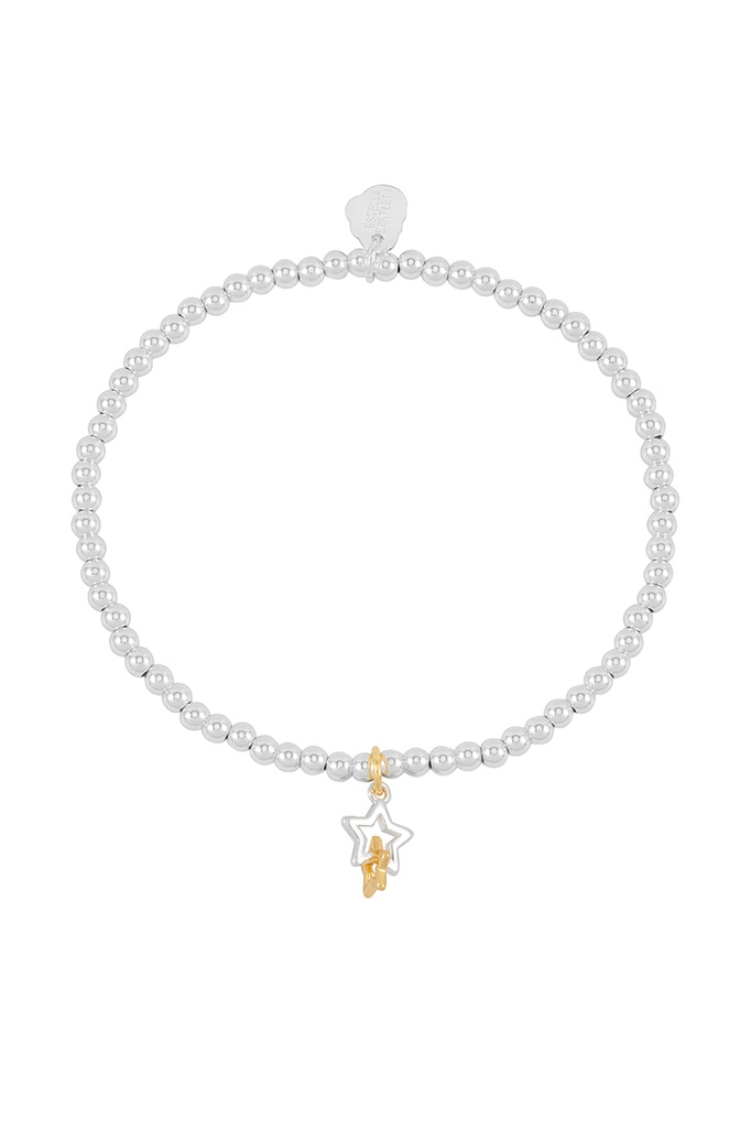 Double Star Sienna Bracelet - Gold Plated