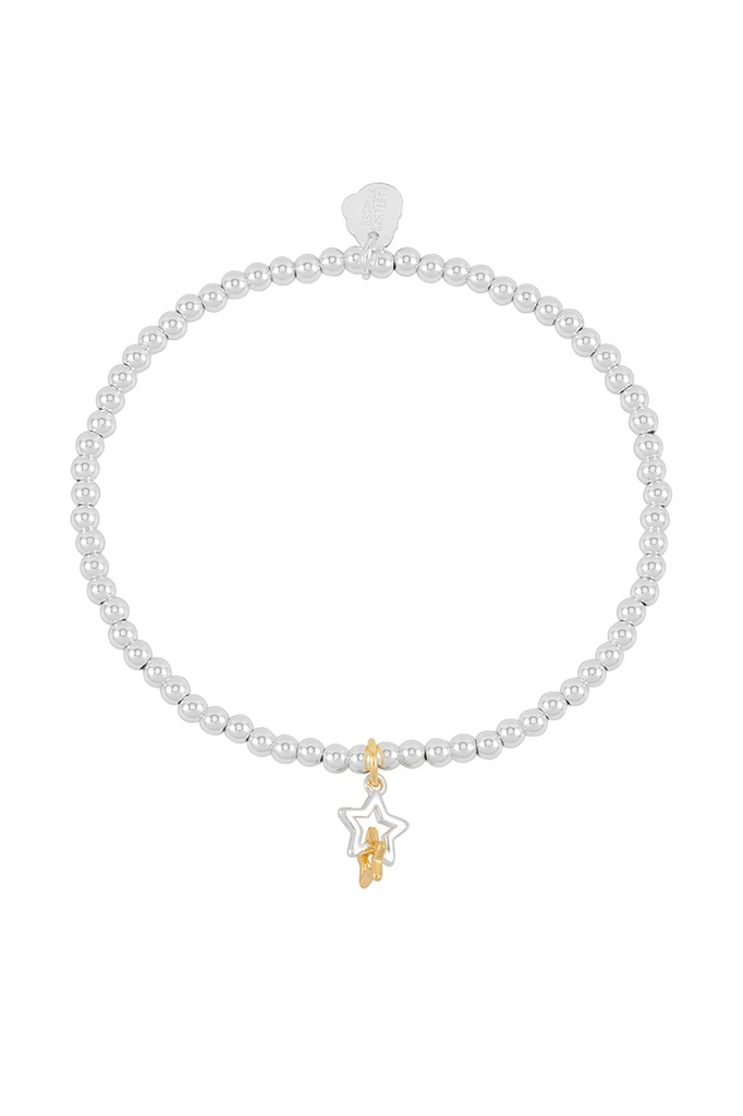 Double Star Sienna Bracelet - Gold Plated