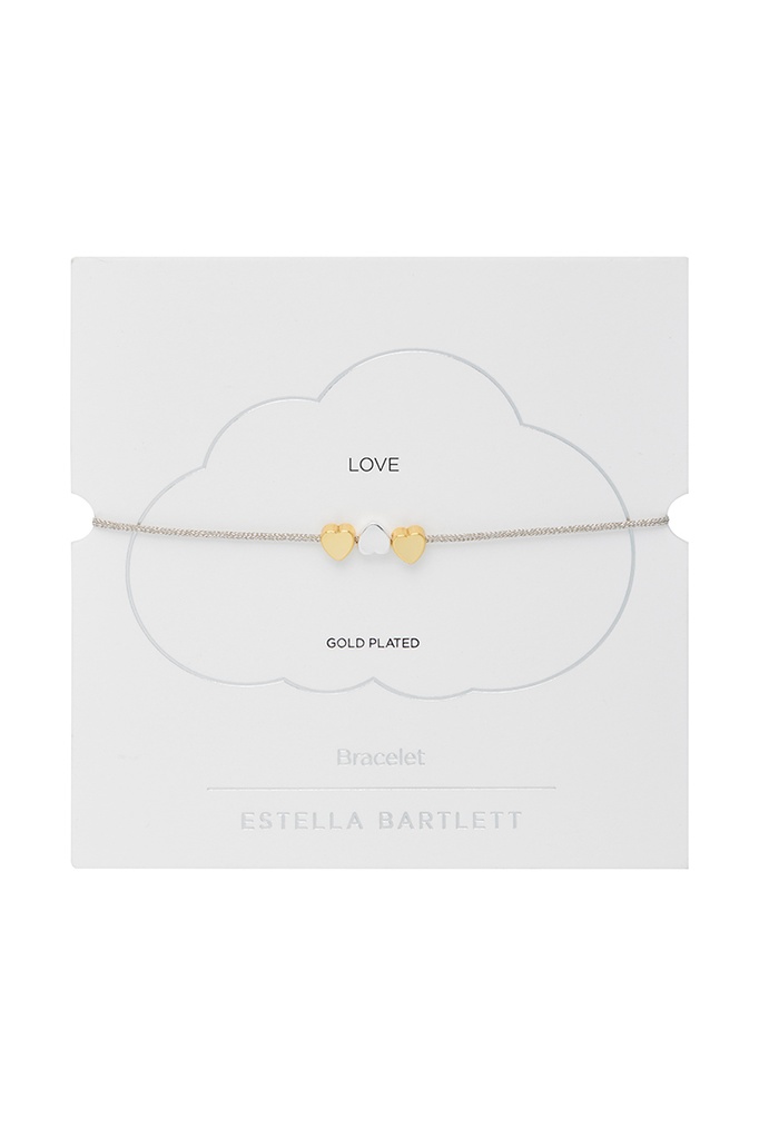 Triple Heart Macrame Bracelet
