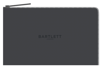 Bartlett Men's Zipped Card Holder - Grey
