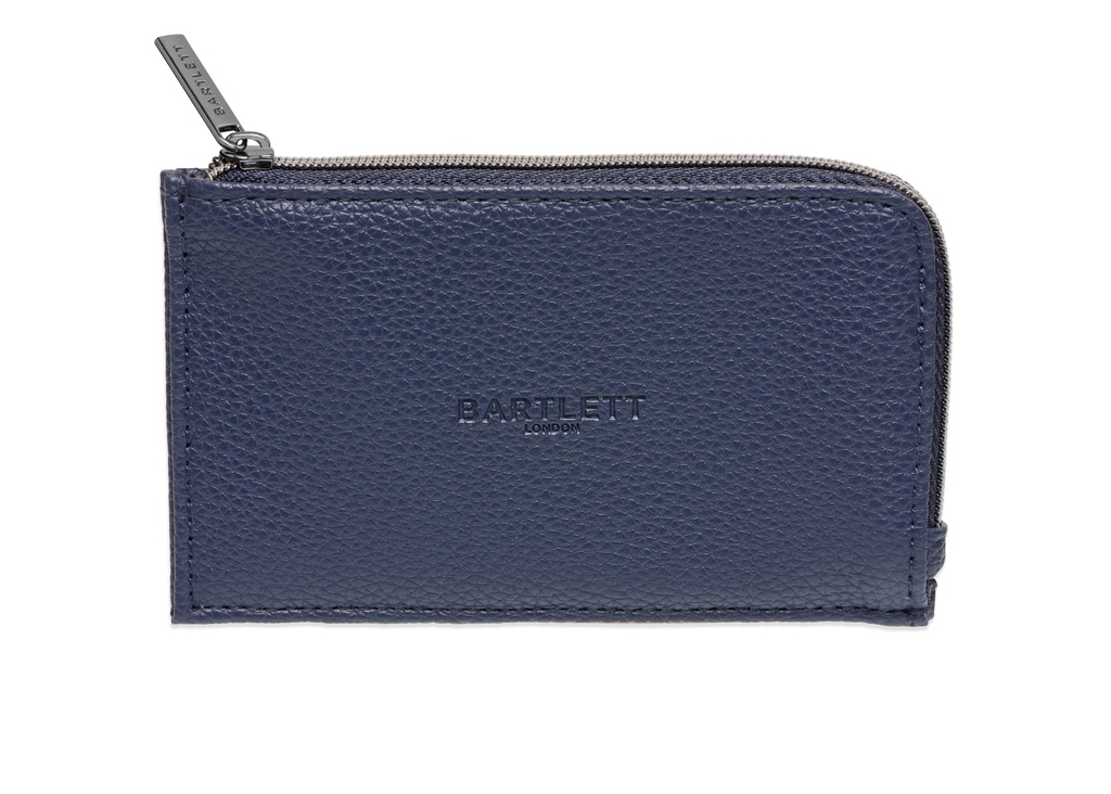 Bartlett Men's Zipped Card Holder - Navy
