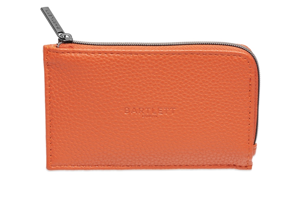 Bartlett Men's Zipped Card Holder - Orange