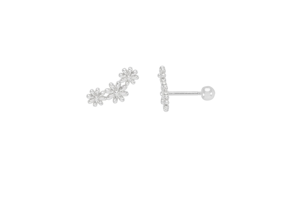 TRIPLE FLOWER STUDS