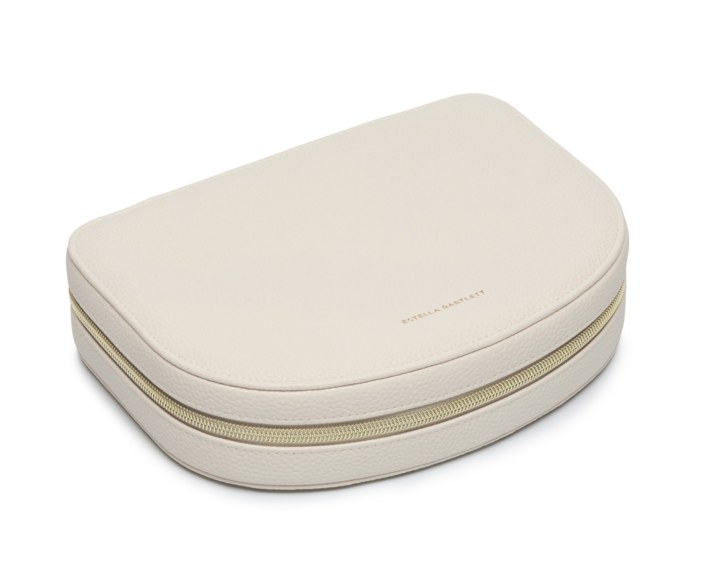 Half Moon Large Jewellery Box - Off White