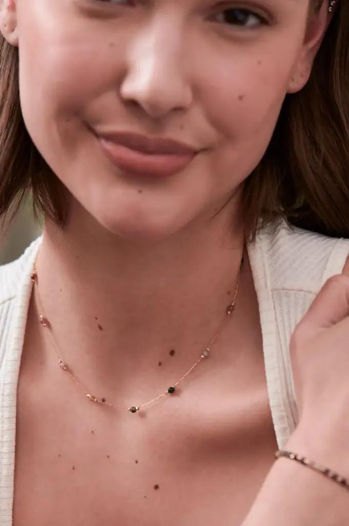 TOURMALINE PAPERLINK NECKLACE