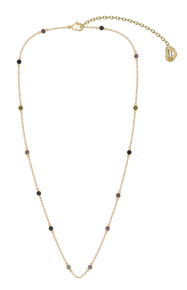 Wellness - Tourmaline Paperlink Necklace