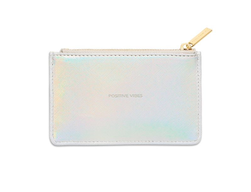 Card Purse - Iridescent - Saffiano