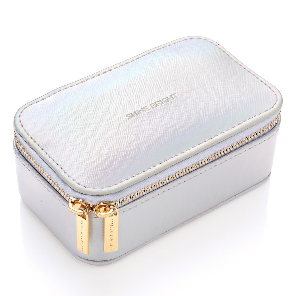 Mini Jewellery Box - Iridescent - Saffiano