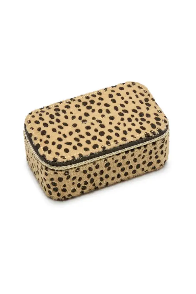 Mini Jewellery Box - Cheetah
