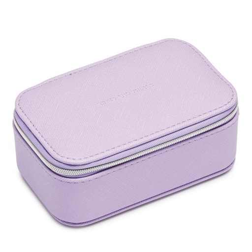 [EBP6191] Lilac Saffiano Mini Jewellery Box