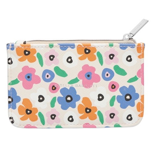 [EBP6203] Simple Floral Print Card Purse