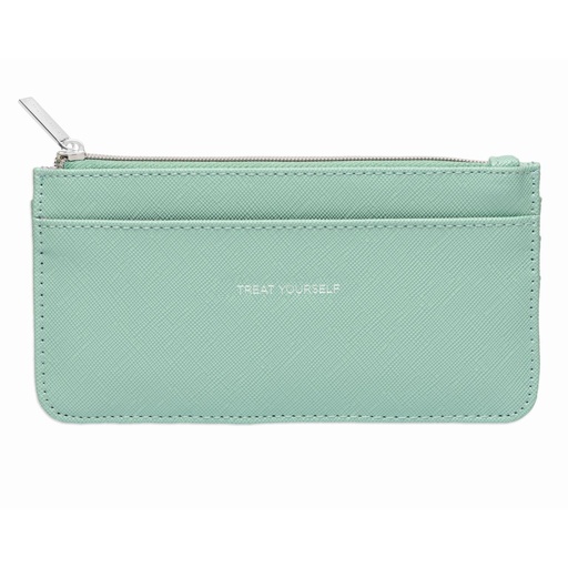 [EBP6207] Spearmint PU Long Card Purse