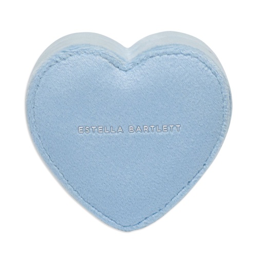 [EBP6209] Mini Heart Shaped Jewellery Box - Blue Velvet 