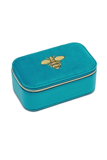 [EBP6252] Bee Embroidery Mjb - Teal