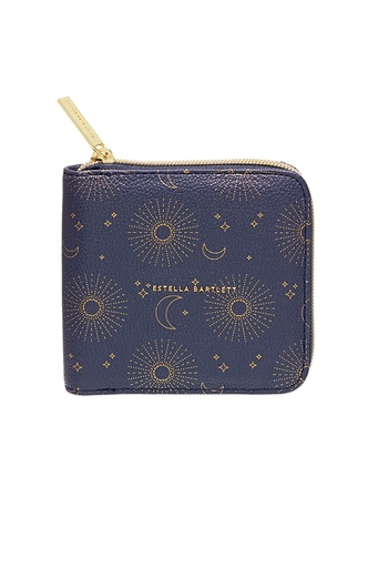 [EBP6268] Square Jewellery Purse - Celestial Navy