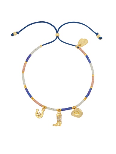 [EBB6286G] Cowboy Miyuki Louise Bracelet