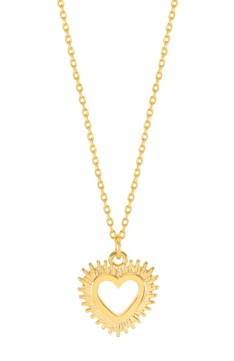 [EBN6297G] Heartburst Necklace