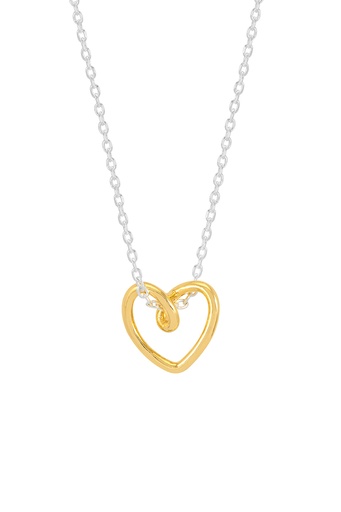 [EBN6298M] Wire Heart Necklace