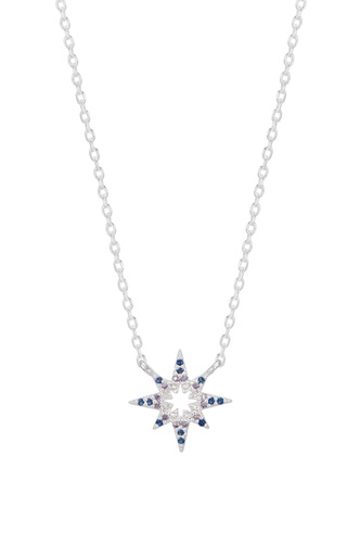 [EBN6309S] North Star Multi Cz Necklace