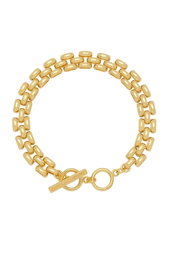 [EBB6417G] Heirloom Chain Bracelet - Gold Plated