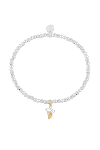 [EBB6522G] Double Star Sienna Bracelet - Gold Plated