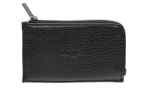 [EBP6563] Bartlett Men's Zipped Card Holder - Black