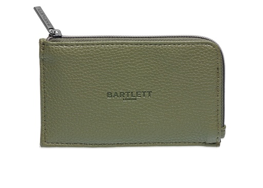 [EBP6564] Bartlett Men's Zipped Card Holder - Khaki