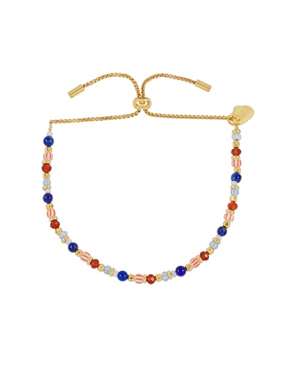 [EBB6623G] MIXED GLASS AMELIA BRACELET